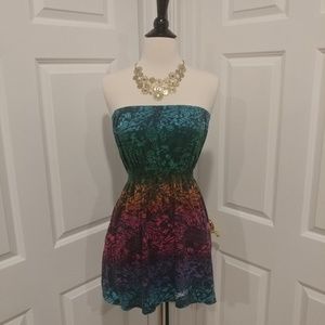 🌈 Rainbow Dyed Dress 🌈